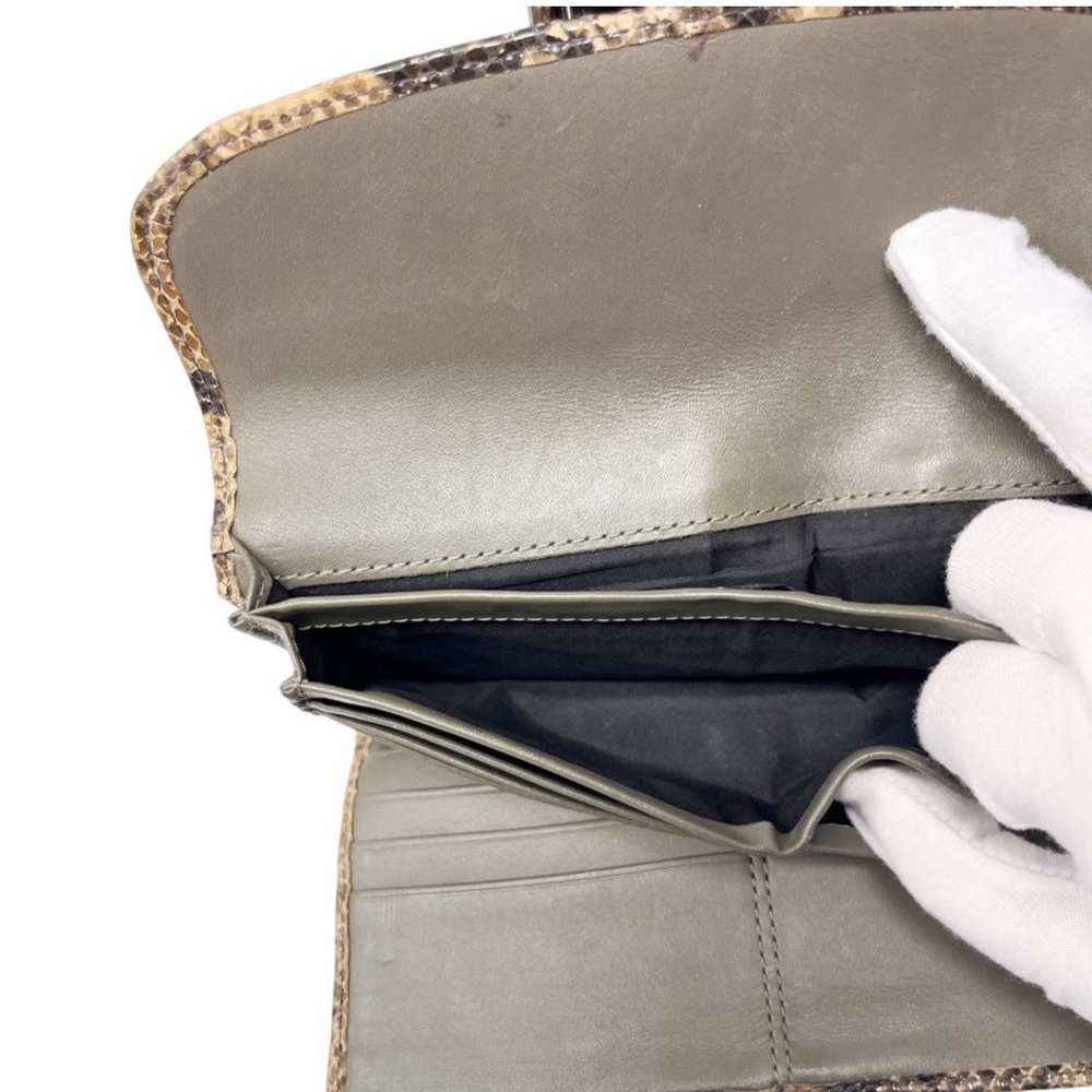 Coach Euc Python Snake Skin Embossed Soho Contine… - image 7